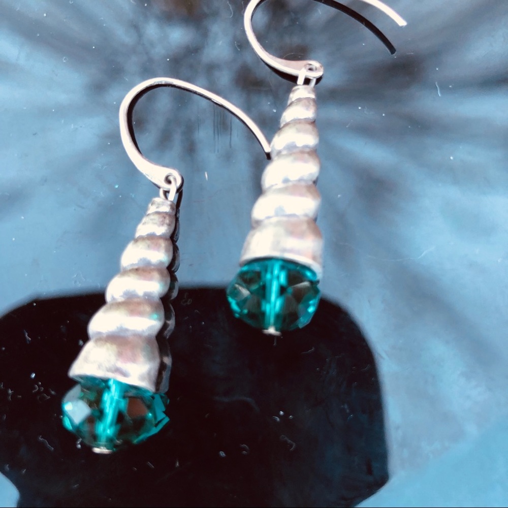 Silver Drop Earrings